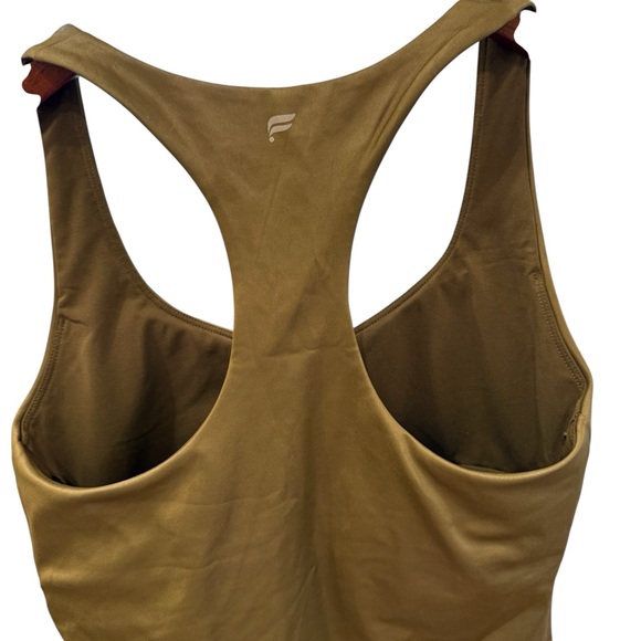 Fabletics Olive Green Built-In Bra Tank NWT - Picture 6 of 10